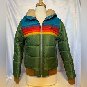 Aviator Nation Trekker Puffer Hoodie